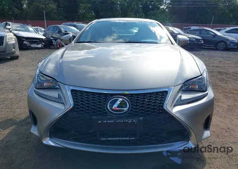 2016 Lexus Rc 200T из США, поврежденный, VIN JTHHA5BC1G5004025